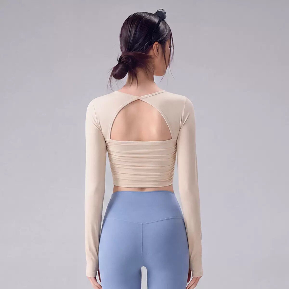 Women's Back-Beautiful Long-Sl - Pilates Yoga One recension och pris