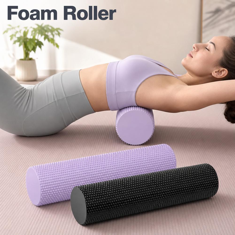 EVA Yoga Foam Roller High Dens - Pilate Yoga Workout recension och pris