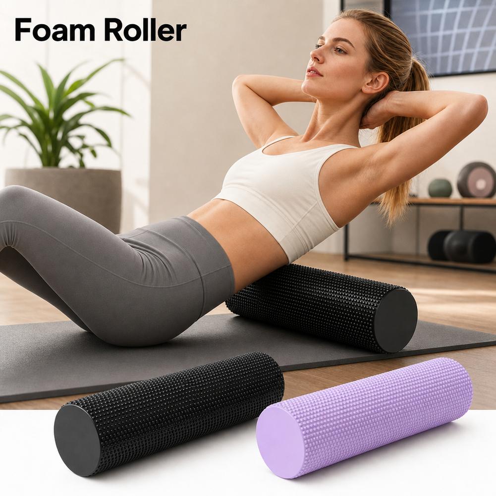 EVA Yoga Foam Roller High Dens - Pilate Yoga Workout recension och pris