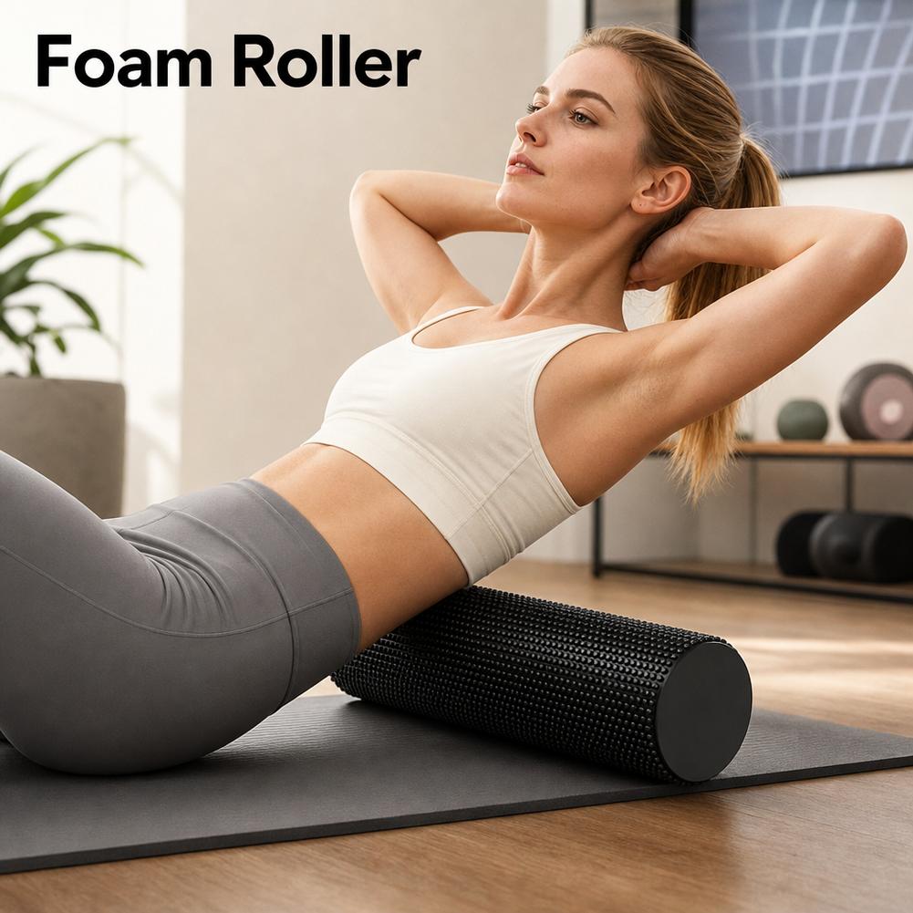 EVA Yoga Foam Roller High Dens - Pilate Yoga Workout recension och pris
